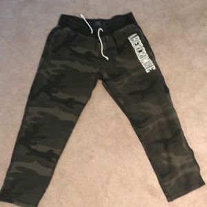 Abercrombie Men Small Camo Sweatpants